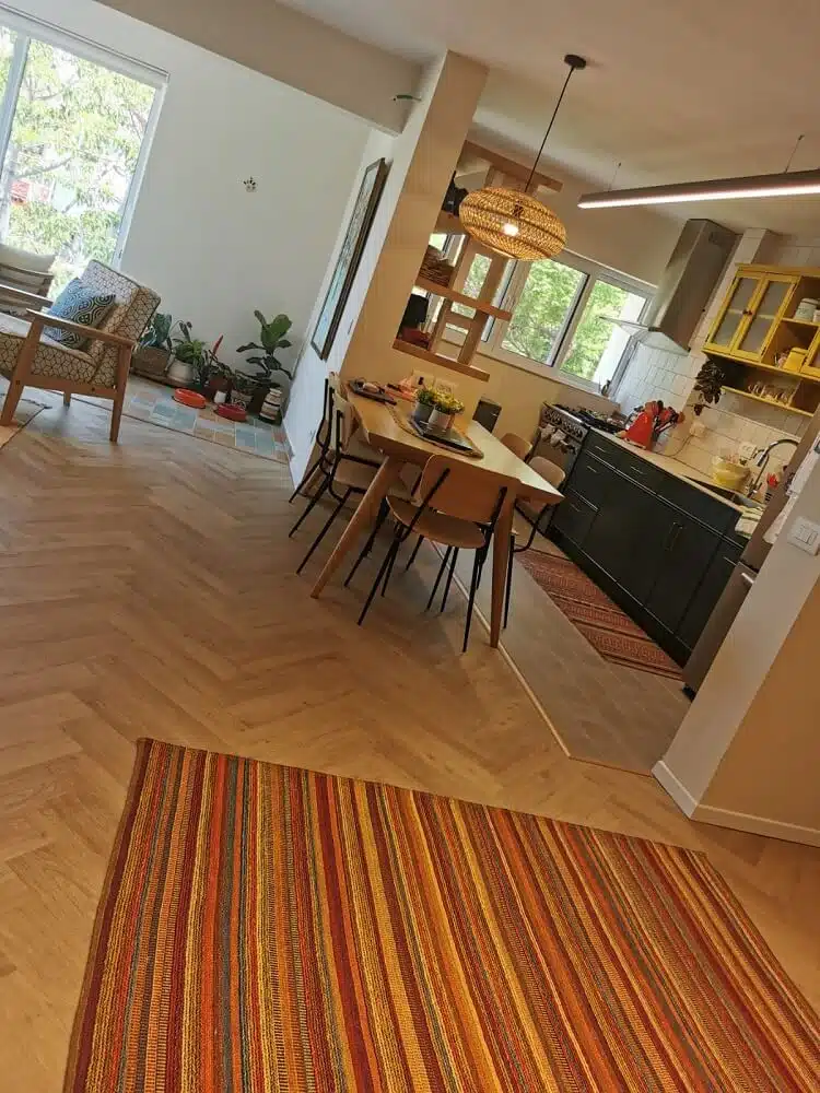 פרויקט פקרט פישבון פולימרי, ריצוף פרקט פישבון פולימרי בראש העין - פרקט אונליין