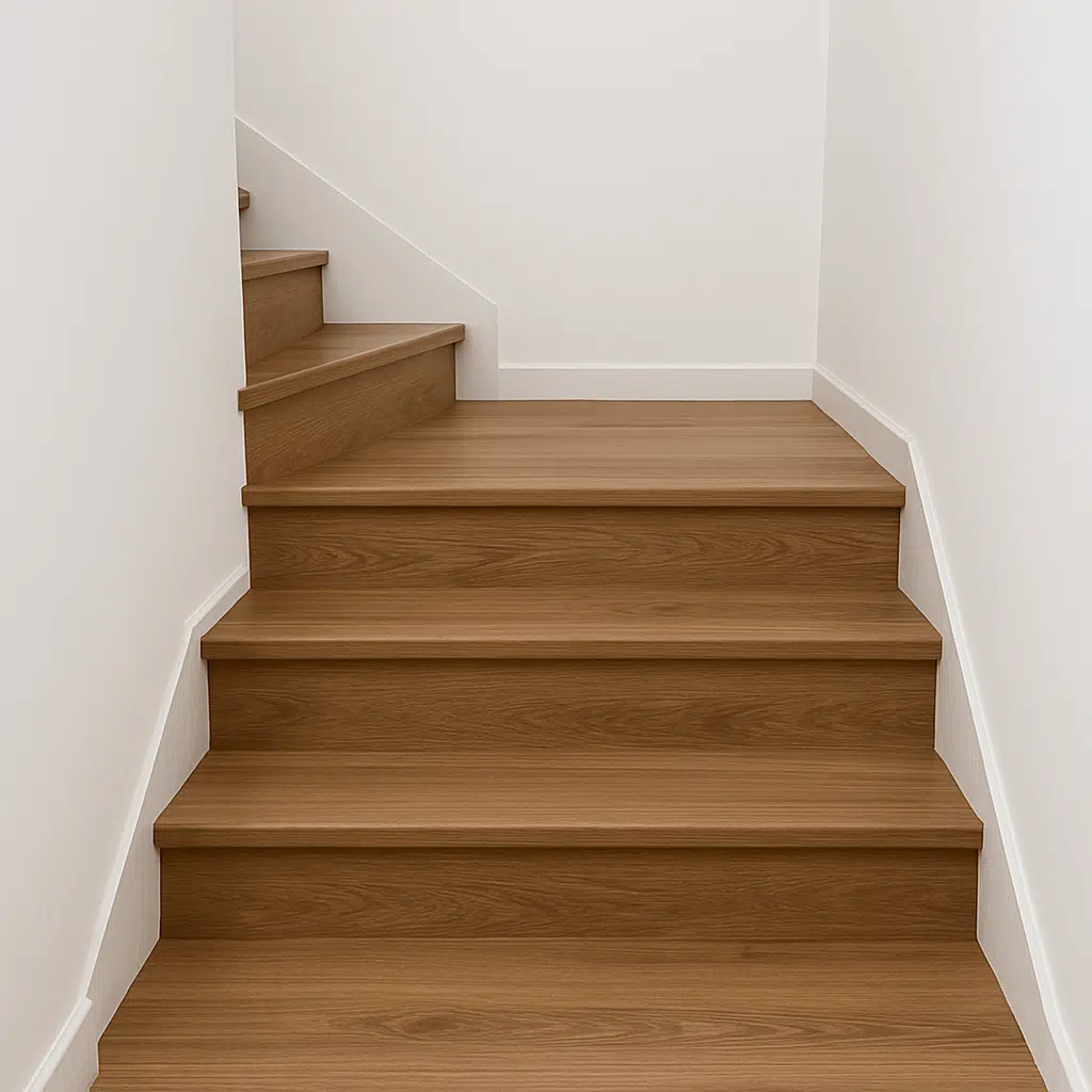 חיפוי מדרגות מפרקט למינציה